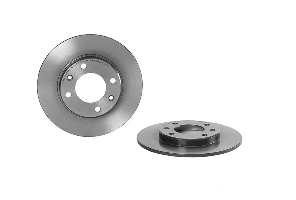 BREMBO Brake disc PEUGEOT,CITROËN 08.5334.11 1618860980,169115,4249F5 Brake rotor,Brake discs,Brake rotors E169115,1618860980,4246G6,4249F5,E169115