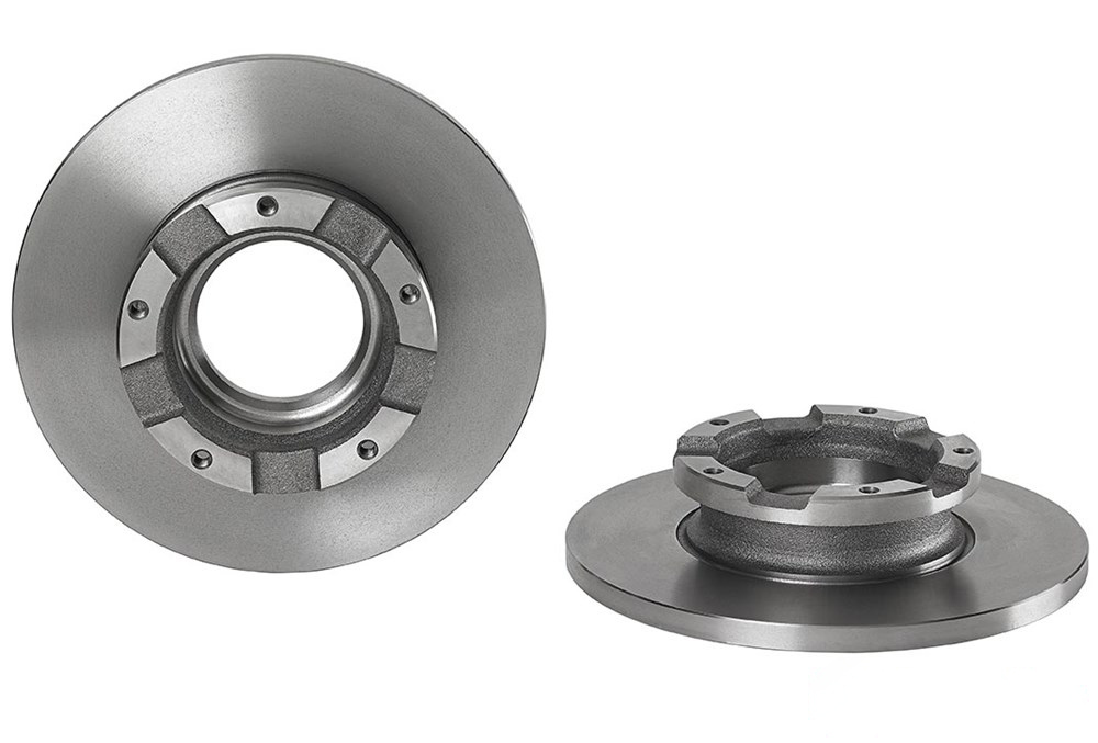 BREMBO Brake disc PRIME LINE solid 08.C242.20 Brake rotor,Brake discs FORD,Transit Mk7 Kastenwagen (V363, FCD, FDD)
