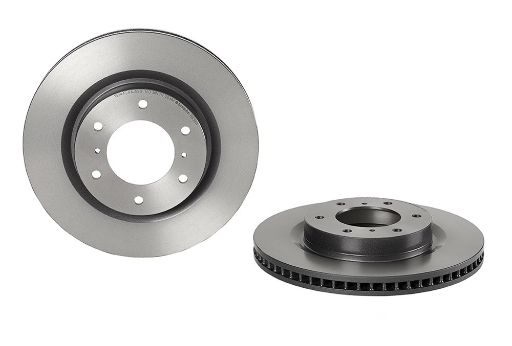 BREMBO Brake disc internally vented 09.B636.11 Brake rotor,Brake discs MITSUBISHI,PAJERO IV (V8_W, V9_W)