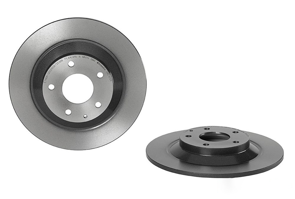 BREMBO Brake disc MAZDA 08.C425.11 K01126251A,K01126251B,K01126251C Brake rotor,Brake discs,Brake rotors K01126251B,K01126251C,KD5H26251