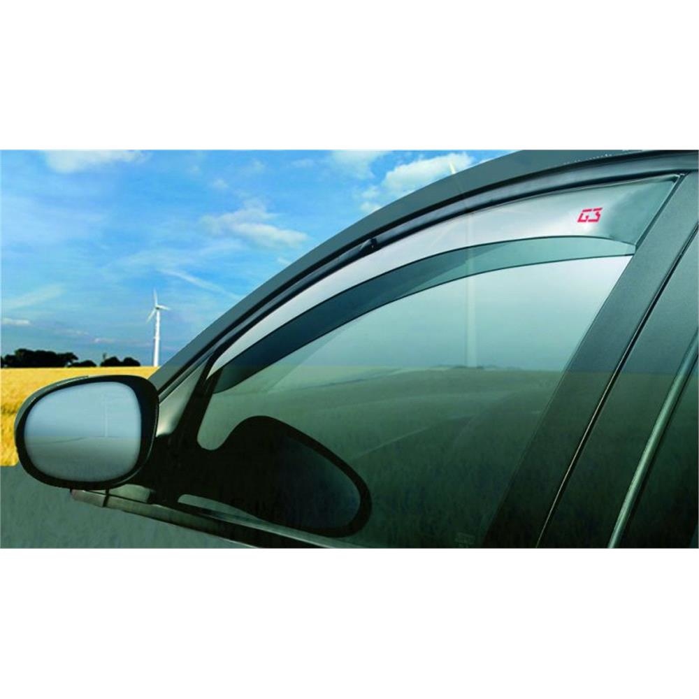 G3 19.451-3996 3 Doors Model Only Rain Guards Tinted Pair of G3 Wind Deflectors 19.451 Easy to Fit 