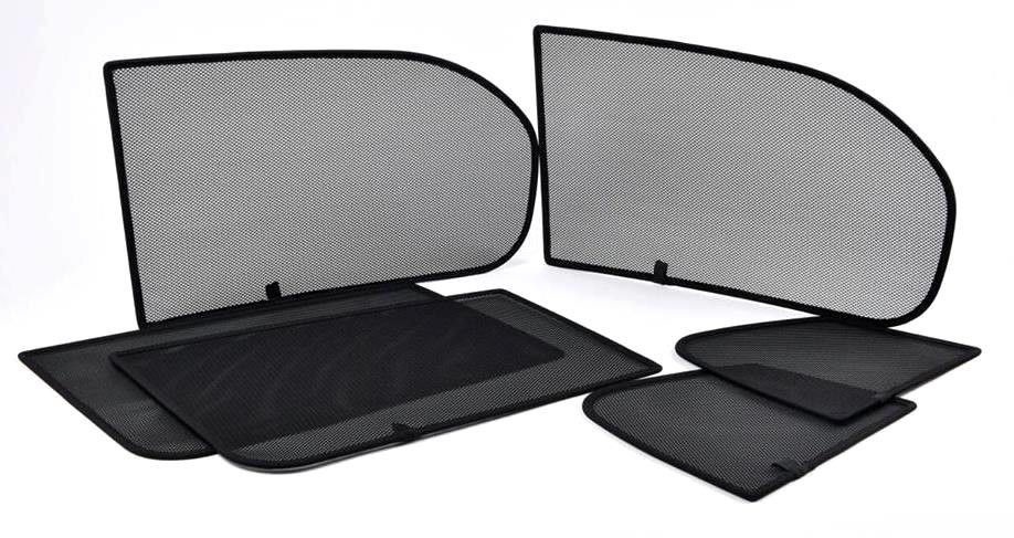 Auto Sonnenschutz Schwarz Satz Car Shades Kompatibel Mit Volvo V40 5 Türer 2012- (6-teilig Sonnenschutz Kfz