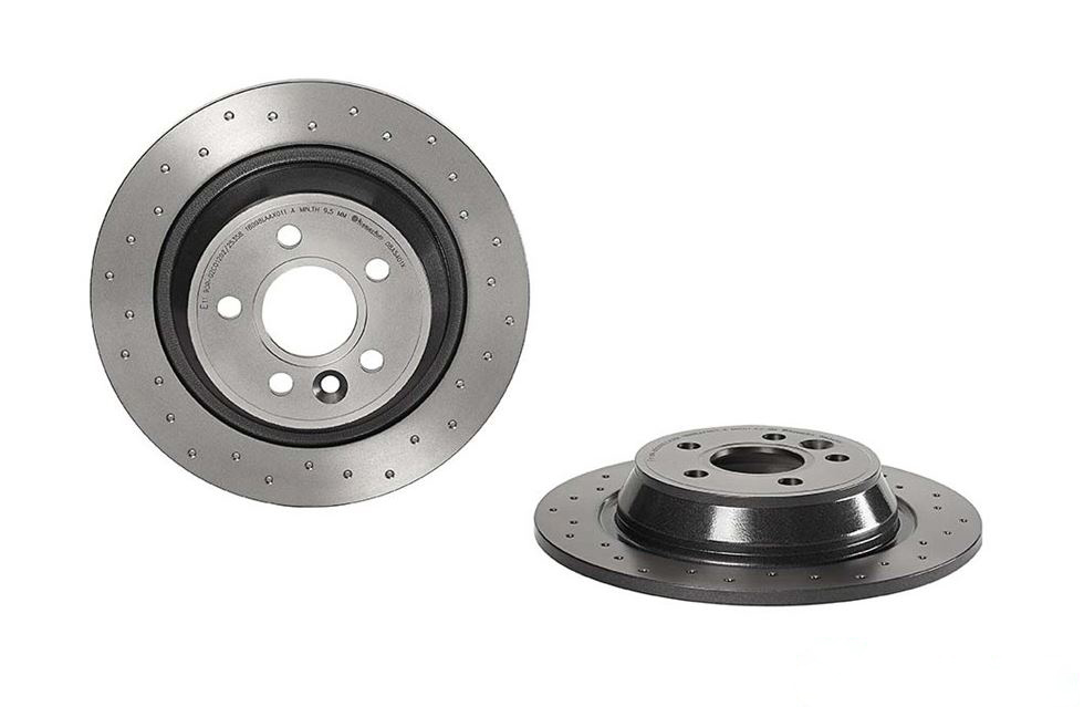 BREMBO Brake disc Perforated 08.A540.1X Brake rotor,Brake discs FORD,LAND ROVER,MONDEO IV Turnier (BA7),Focus II Schrägheck (DA_, HCP, DP),S-MAX (WA6)