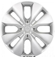 New Genuine Citroen C1 14/" Wheel Trim Hub//Cap Set Of 4 5416R4