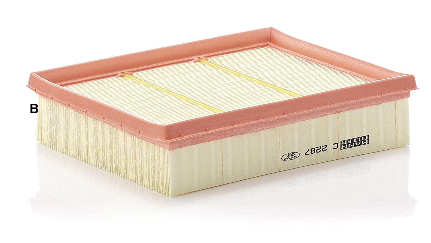 MANN-FILTER Air filter Filter Insert C 2287 Engine air filter,Engine filter MERCEDES-BENZ,A-Klasse (W169),B-Klasse (W245)