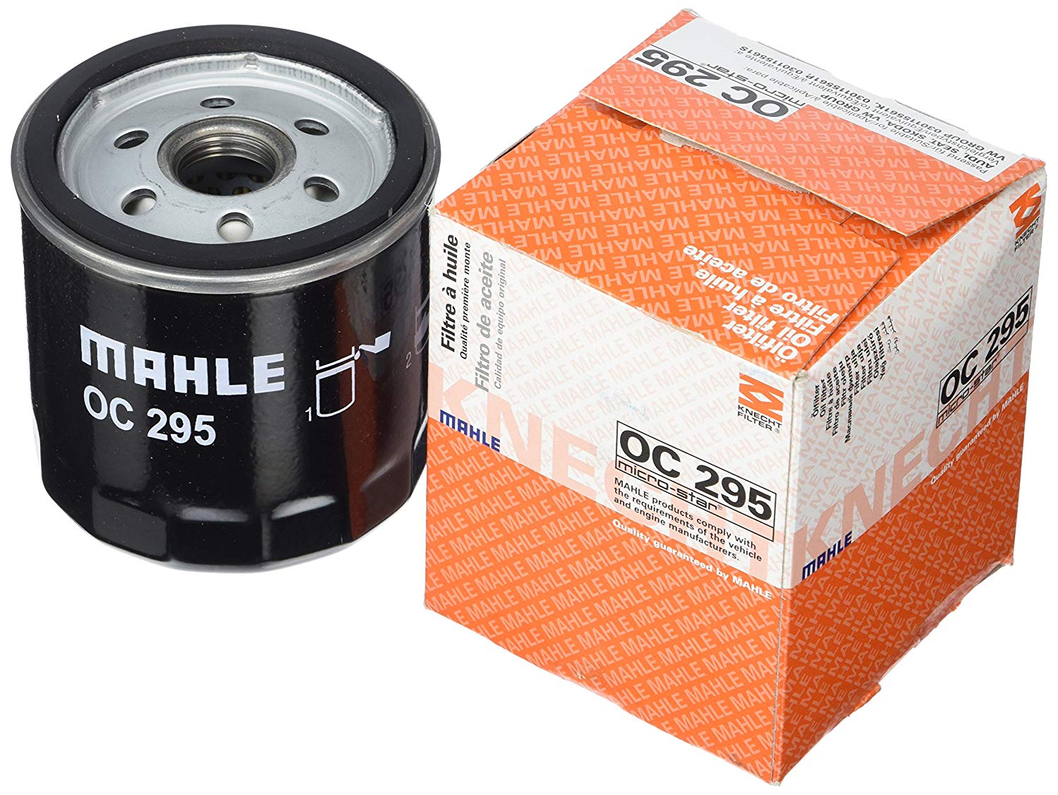 MAHLE ORIGINAL Oil filter VW,AUDI,SKODA OC 295 030115561AA,030115561AB,030115561AD Engine oil filter 030115561AN,030115561AP,030115561AR,030115561B
