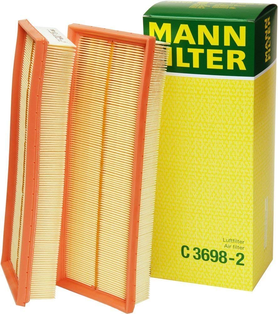 MANN-FILTER Air filter Filter Insert C 3698/3-2 Engine air filter,Engine filter MERCEDES-BENZ,PUCH,E-Klasse Limousine (W211),C-Klasse Limousine (W204)