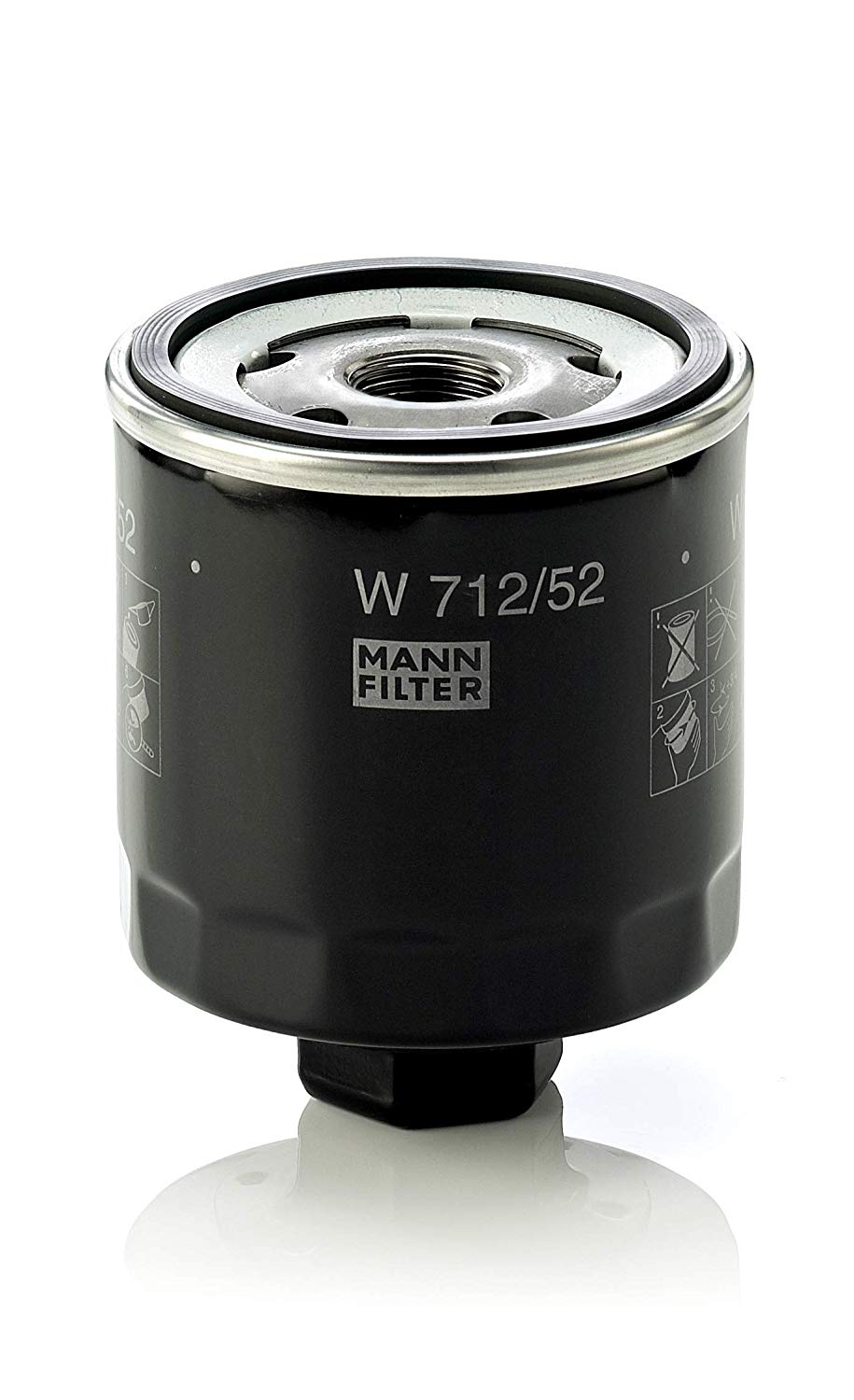 MANN-FILTER Oil filter OPEL,FORD,ROVER W 712 7884256,7965051,7973235 Engine oil filter 7973429,7984256,MLS000155,0006568340,06568340,1163420,A04H4123