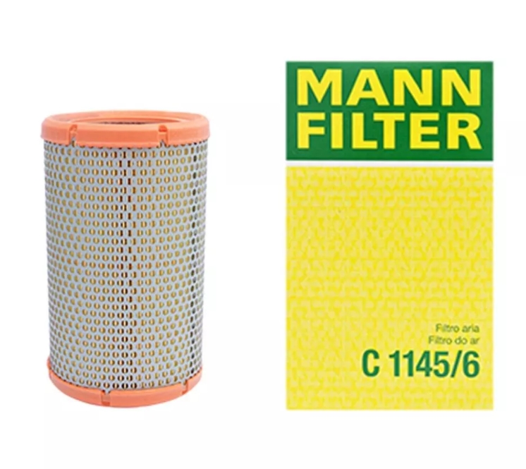 MANN-FILTER Air filter Filter Insert C 1145/6 Engine air filter,Engine filter RENAULT,NISSAN,CLIO II (BB0/1/2_, CB0/1/2_),TWINGO I (C06_)