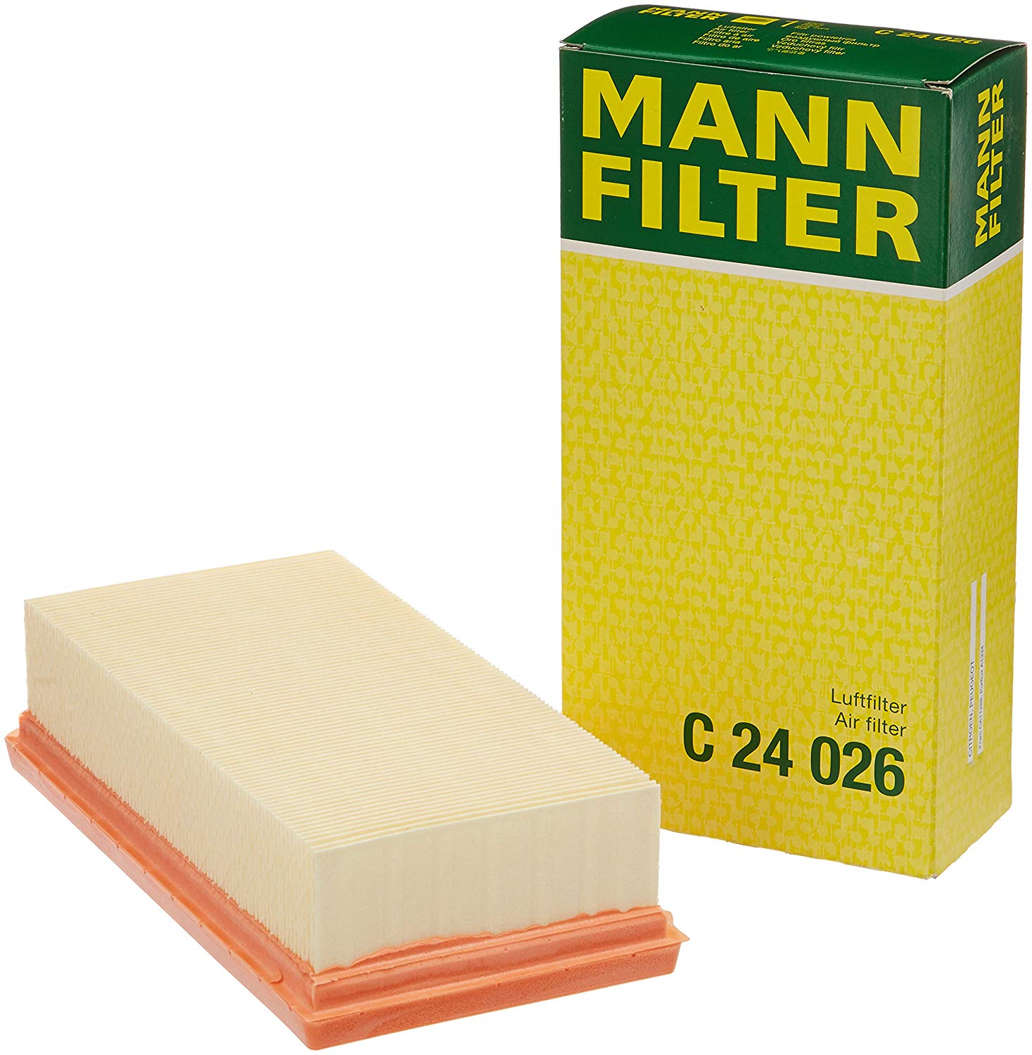 MANN-FILTER Air filter Filter Insert C 24 026 Engine air filter,Engine filter OPEL,PEUGEOT,CITROËN,Corsa F,Crossland X (P17),CORSA F Kasten/Schrägheck