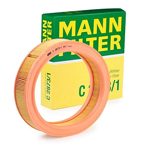 MANN-FILTER Air filter Filter Insert C 2873/1 Engine air filter,Engine filter VW,SKODA,SEAT,GOLF I Cabriolet (155),GOLF III (1H1),Lupo (6X1, 6E1)