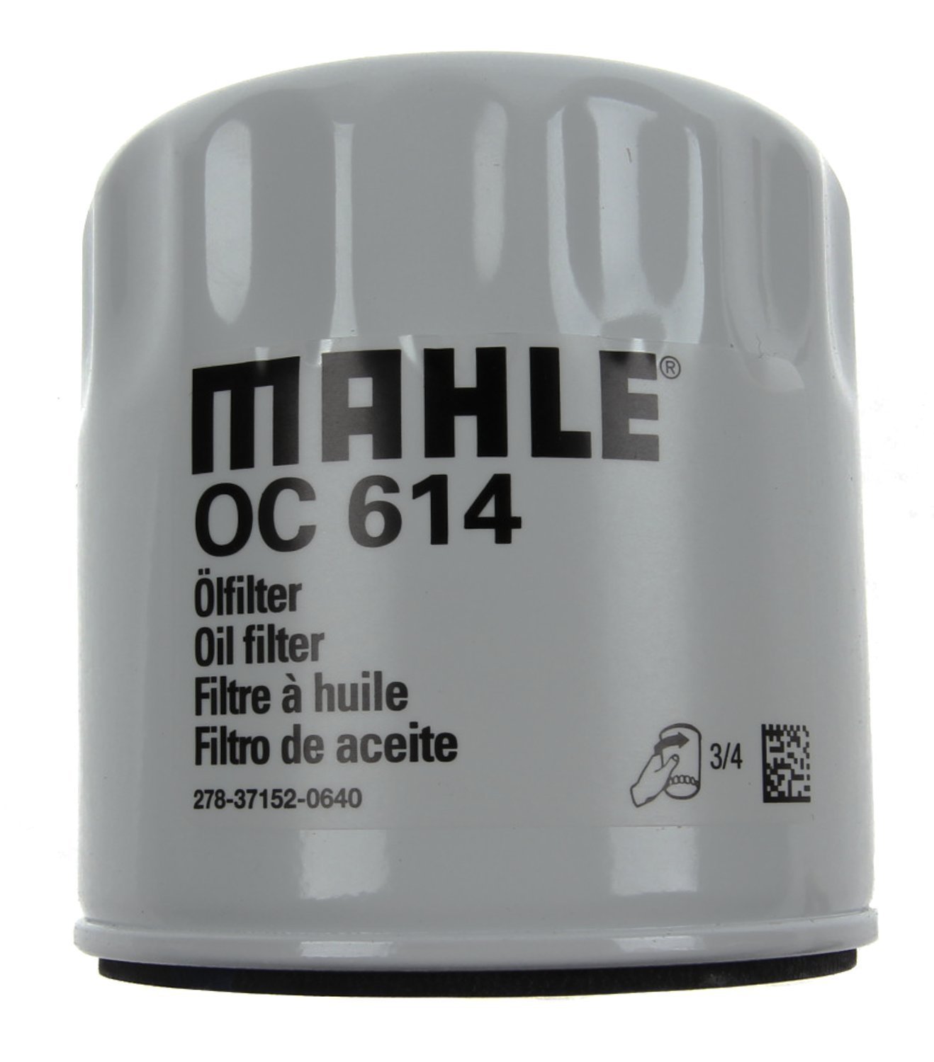 MAHLE ORIGINAL Oil filter Spin-on Filter OC 614 Engine oil filter VW,OPEL,FIAT,Routan Kastenwagen,INSIGNIA Caravan,INSIGNIA,INSIGNIA Stufenheck,ANTARA
