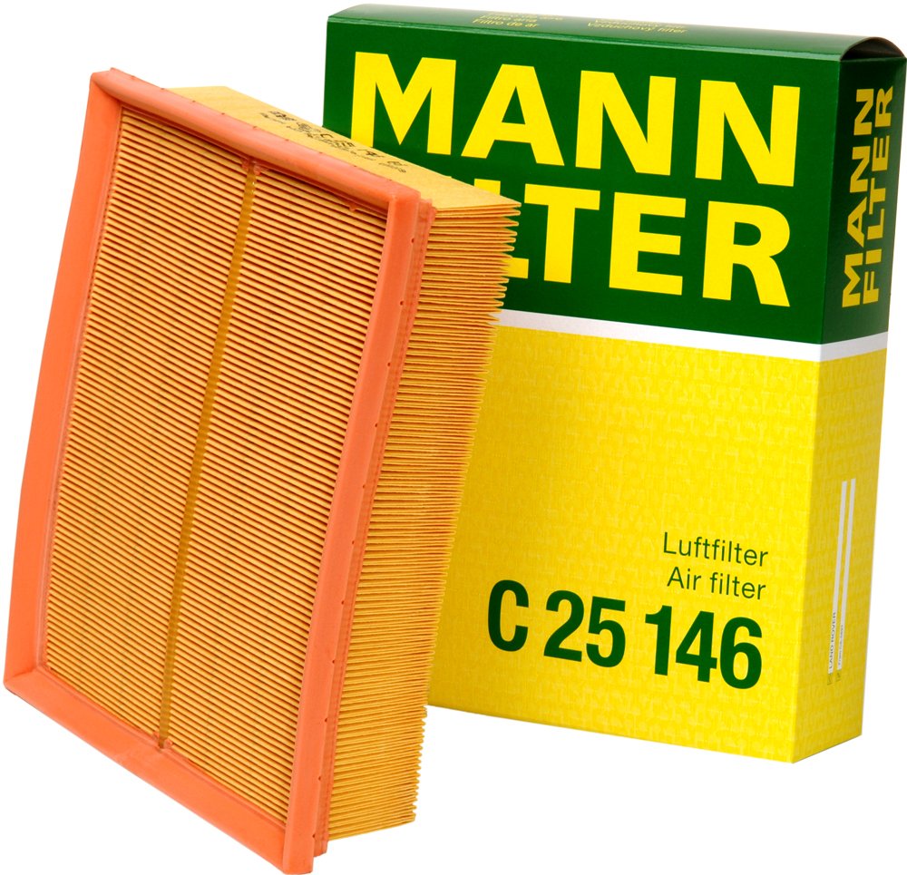 MANN-FILTER Air filter Filter Insert C 25 146 Engine air filter,Engine filter LAND ROVER,Defender SUV (L316),Freelander SUV (L314),Discovery II (L318)