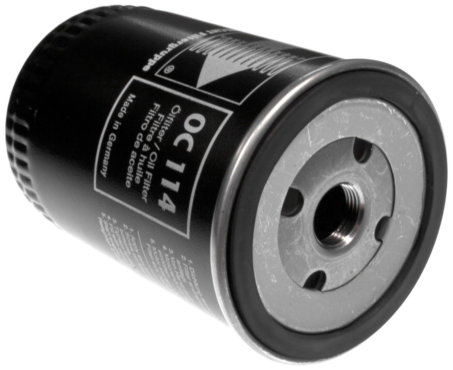 MAHLE ORIGINAL Oil filter Spin-on Filter OC 114 Engine oil filter OPEL,RENAULT,CHEVROLET,DIPLOMAT B,ADMIRAL A,DIPLOMAT A,KAPITÄN A,DIPLOMAT A Coupe
