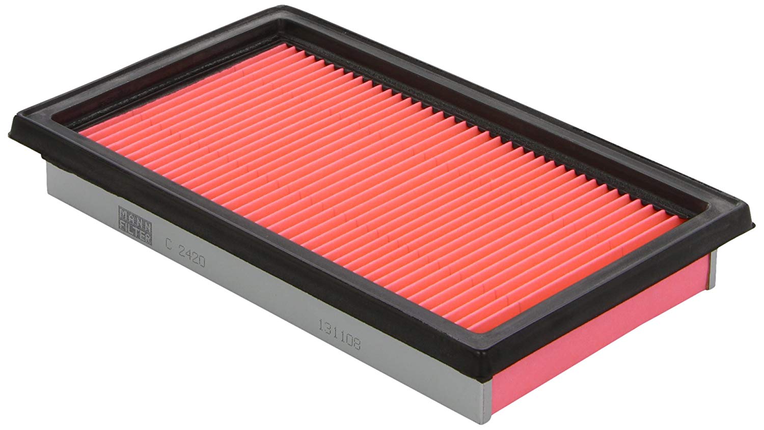 MANN-FILTER Air filter Filter Insert C 2420 Engine air filter,Engine filter NISSAN,Qashqai / Qashqai +2 I (J10, NJ10),MICRA III (K12),Note (E11, NE11)