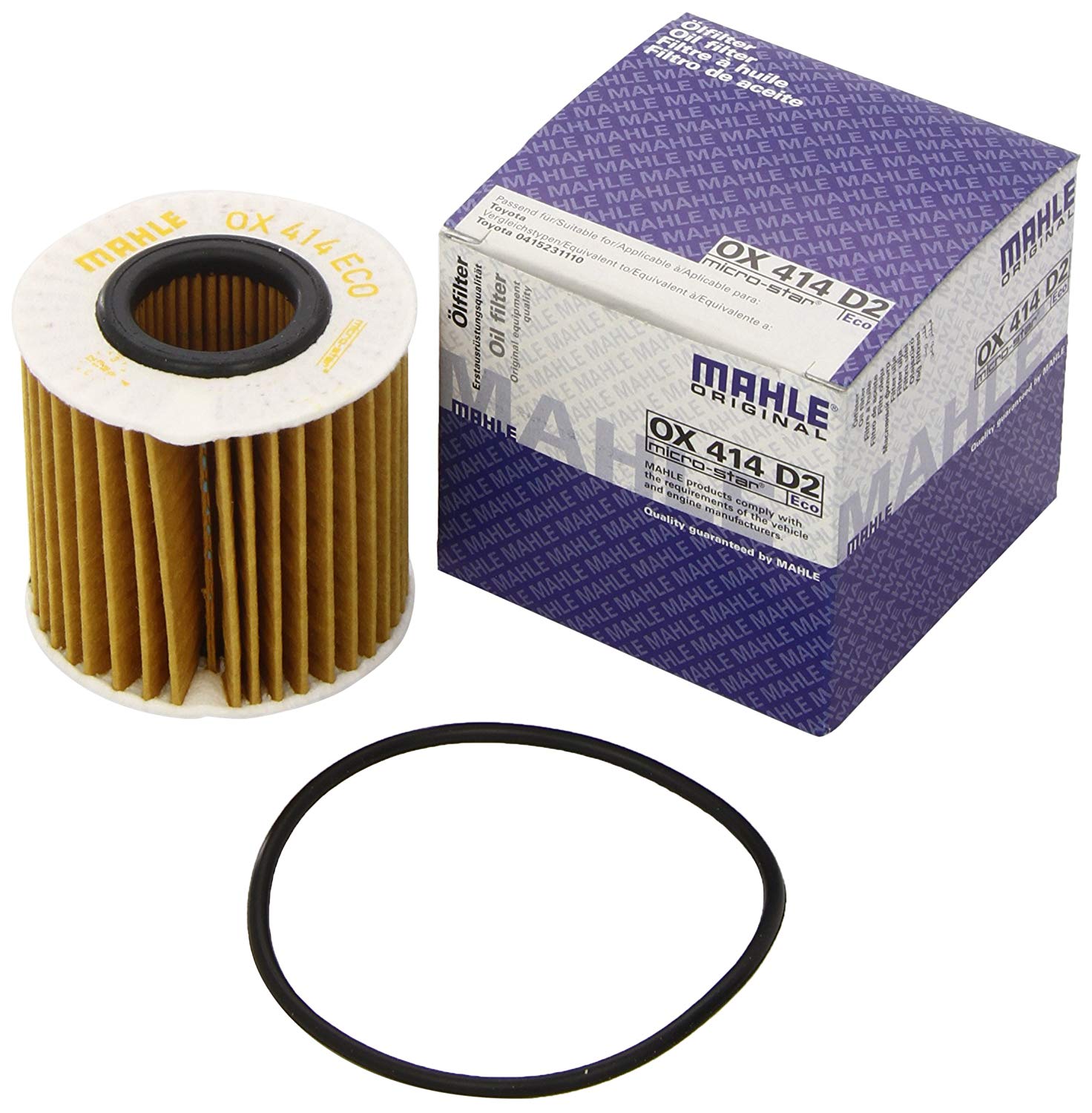 MAHLE ORIGINAL Oil filter TOYOTA,SUBARU,LEXUS OX 414D2 0415231110,04152YZZA8,70513623 Engine oil filter OX414D2ECO,0415231110,415231110,0415231110