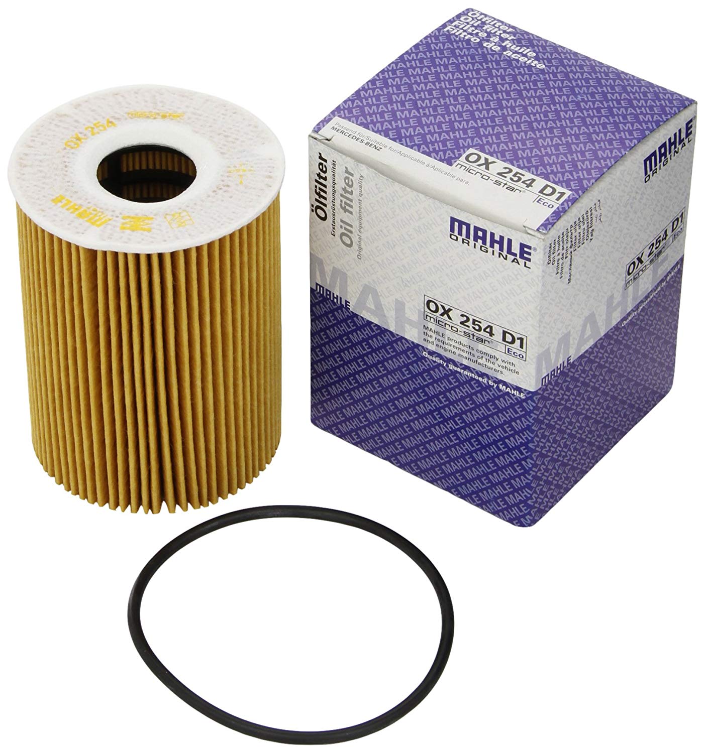 MAHLE ORIGINAL Oil filter MERCEDES-BENZ,MCLAREN OX 254D1 70316362,OX254D1ECO,109434 Engine oil filter 11F0107CP,6291800009,6291800109,A6291800009