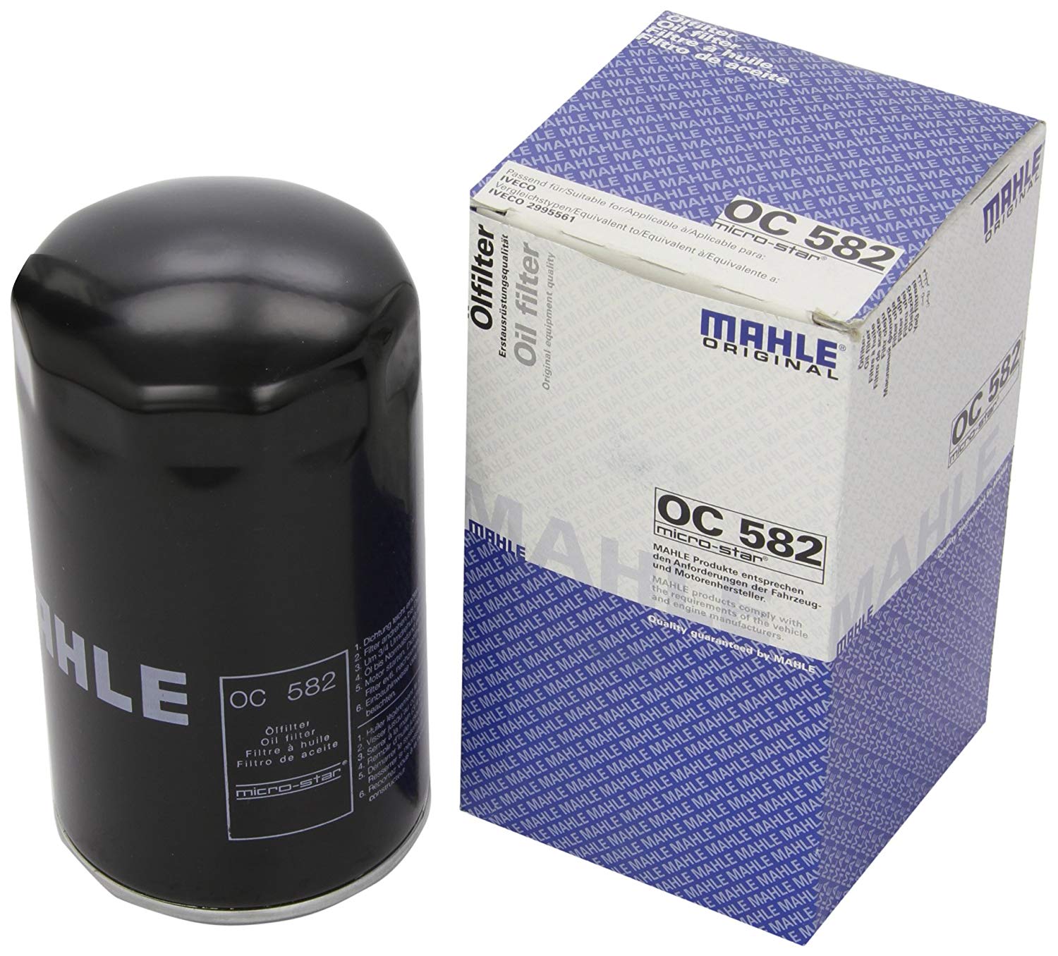 Oil Filter OC 582 Mahle | Winparts.ie - Oil filters