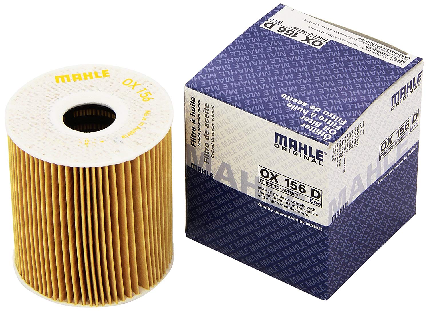 MAHLE ORIGINAL Oil filter Filter Insert OX 156D Engine oil filter BMW,LAND ROVER,3 Limousine (E46),5 Limousine (E39),3 Touring (E46),5 Touring (E39)