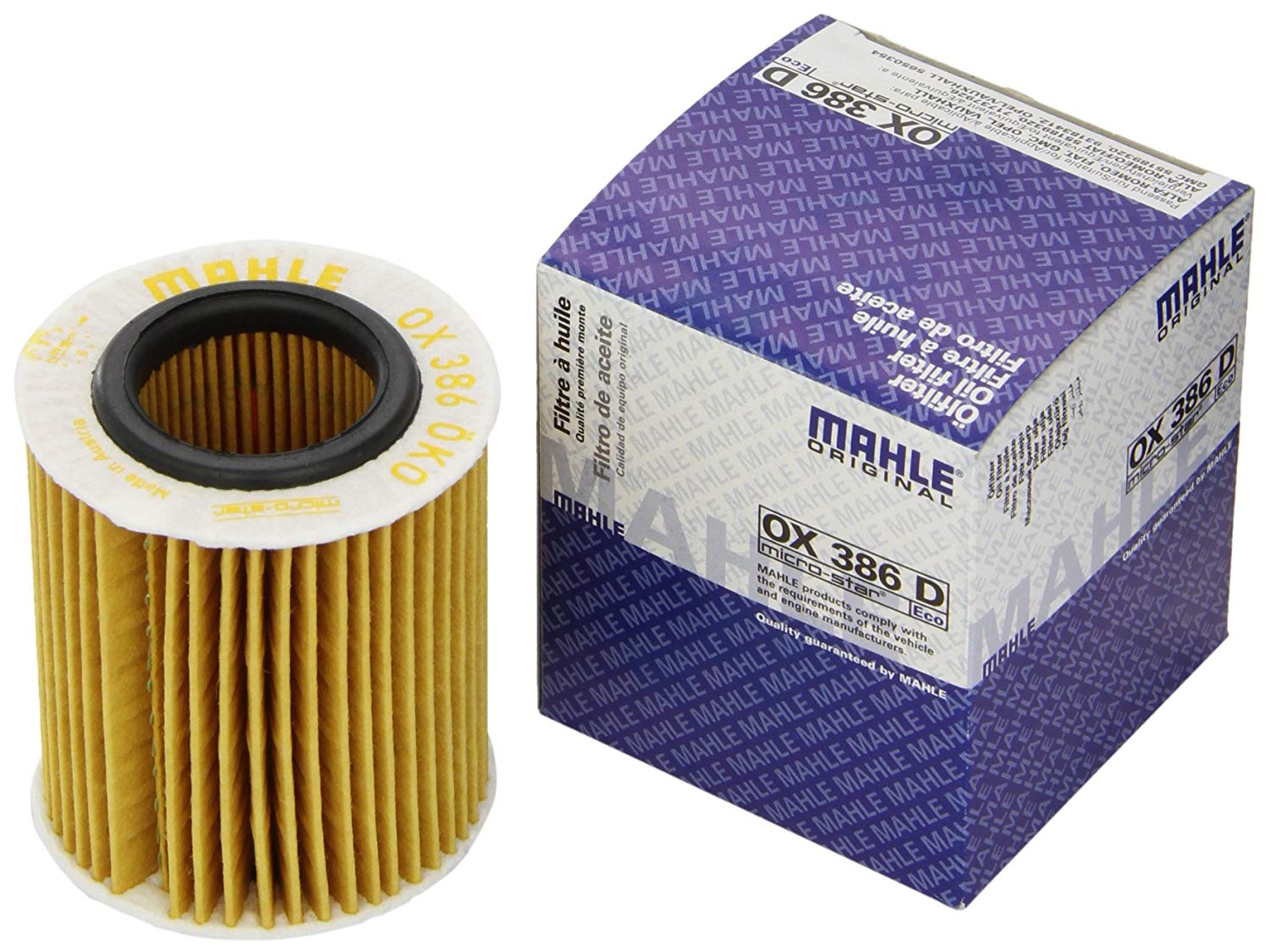 MAHLE ORIGINAL Oil filter OPEL,FIAT,SUZUKI OX 386D 55189320,71737926,93183412 Engine oil filter 55189320,71737926,93183412,55189320,93183412,70349494