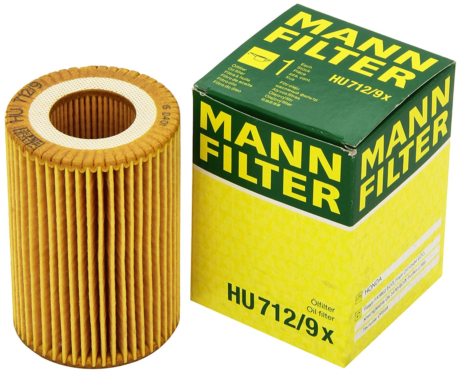 MANN-FILTER Oil filter Filter Insert HU 712/9 x Engine oil filter HONDA,CIVIC VIII Hatchback (FN, FK),CR-V III (RE),CR-V IV (RM_),ACCORD VIII (CU)