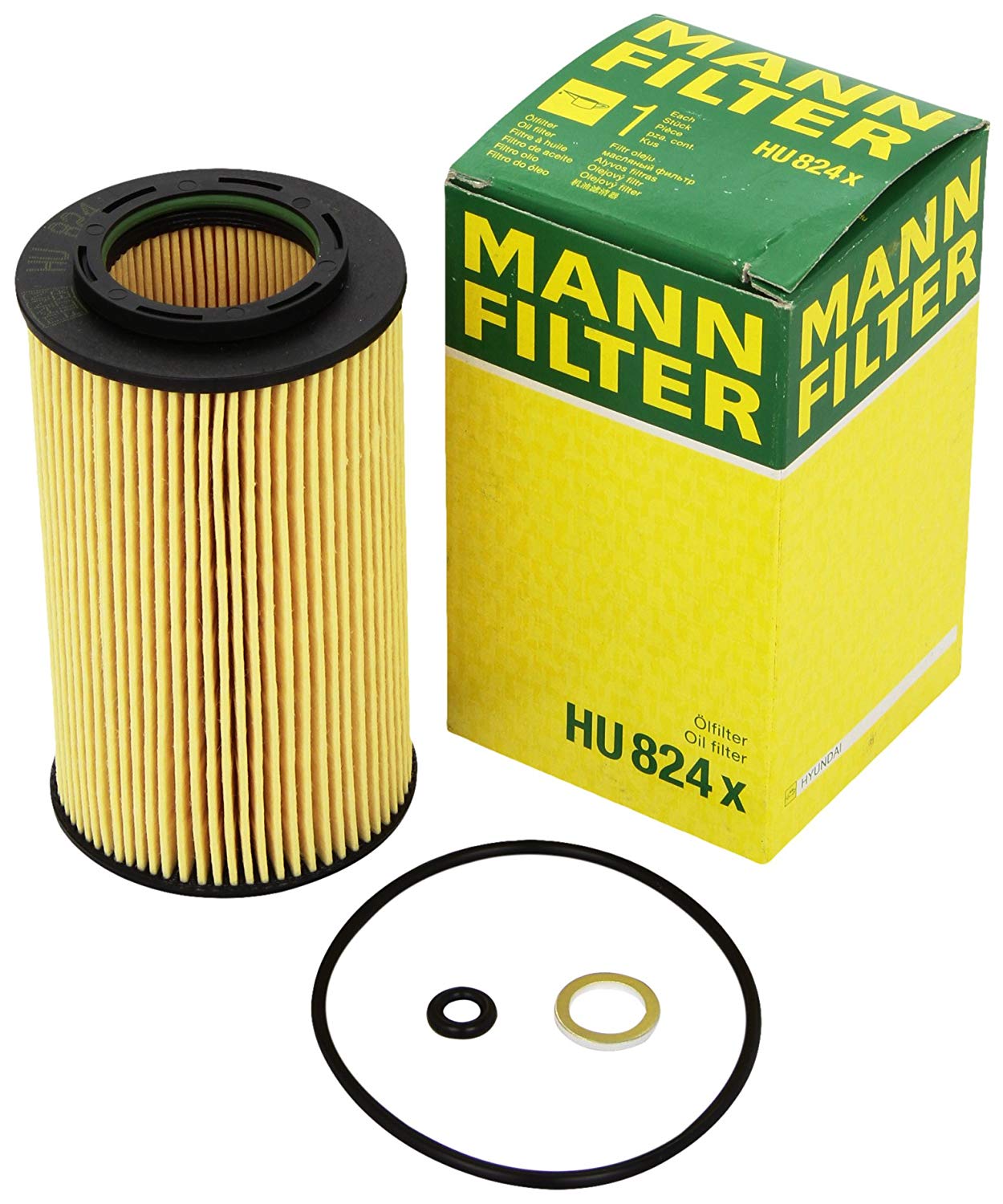 MANN-FILTER HU824X Ölfilter für HYUNDAI