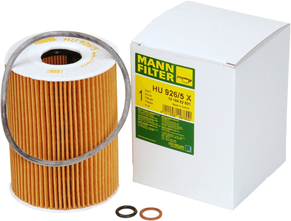 MANN-FILTER Oil filter Filter Insert HU 926/5 x Engine oil filter BMW,5 Limousine (E60),5 Touring (E61),6 Coupe (E63),6 Cabrio (E64)