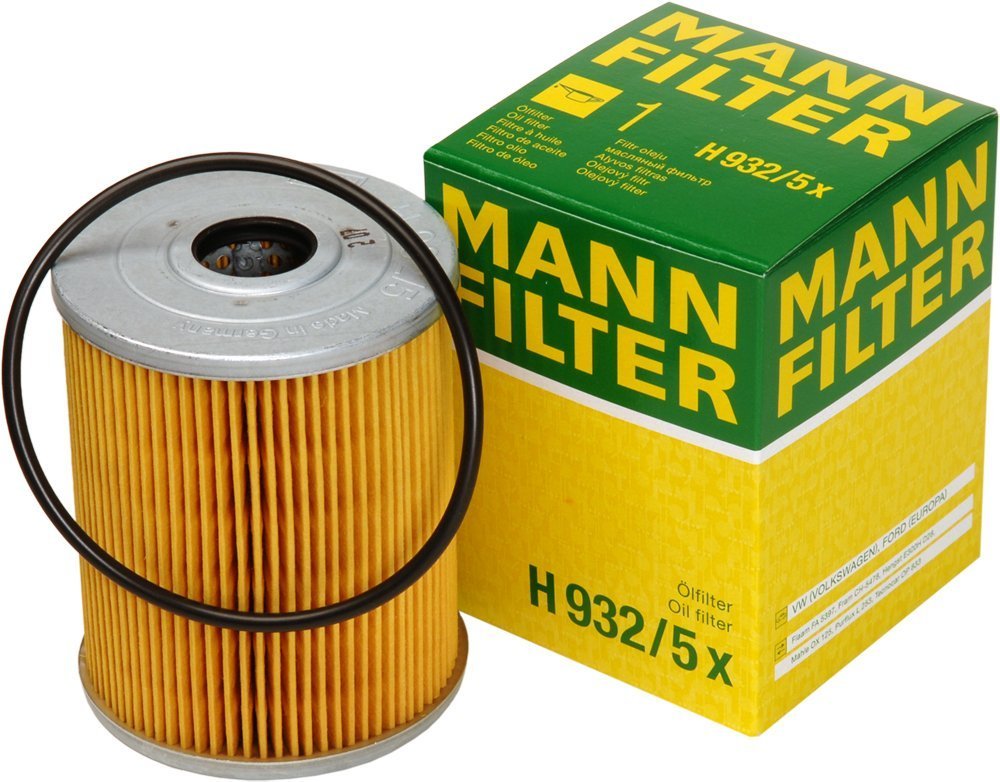 MANN-FILTER Oil filter Filter Insert H 932/5 x Engine oil filter VW,FORD,GOLF III (1H1),SHARAN (7M8, 7M9, 7M6),PASSAT Variant (3A5, 35I)