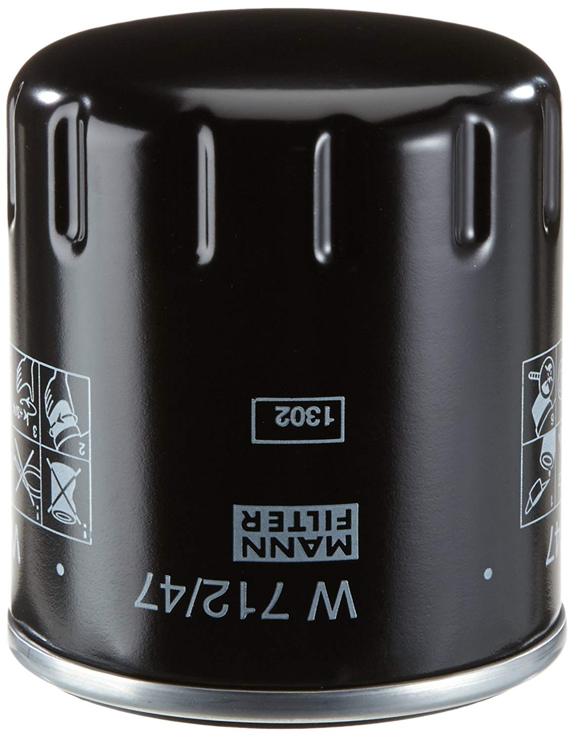 MANN-FILTER Oil filter RENAULT,FIAT,HYUNDAI W 712/47 7700720978,7700734825,7700734937 Engine oil filter 7700856339,7700867454,7701415056,7701415063