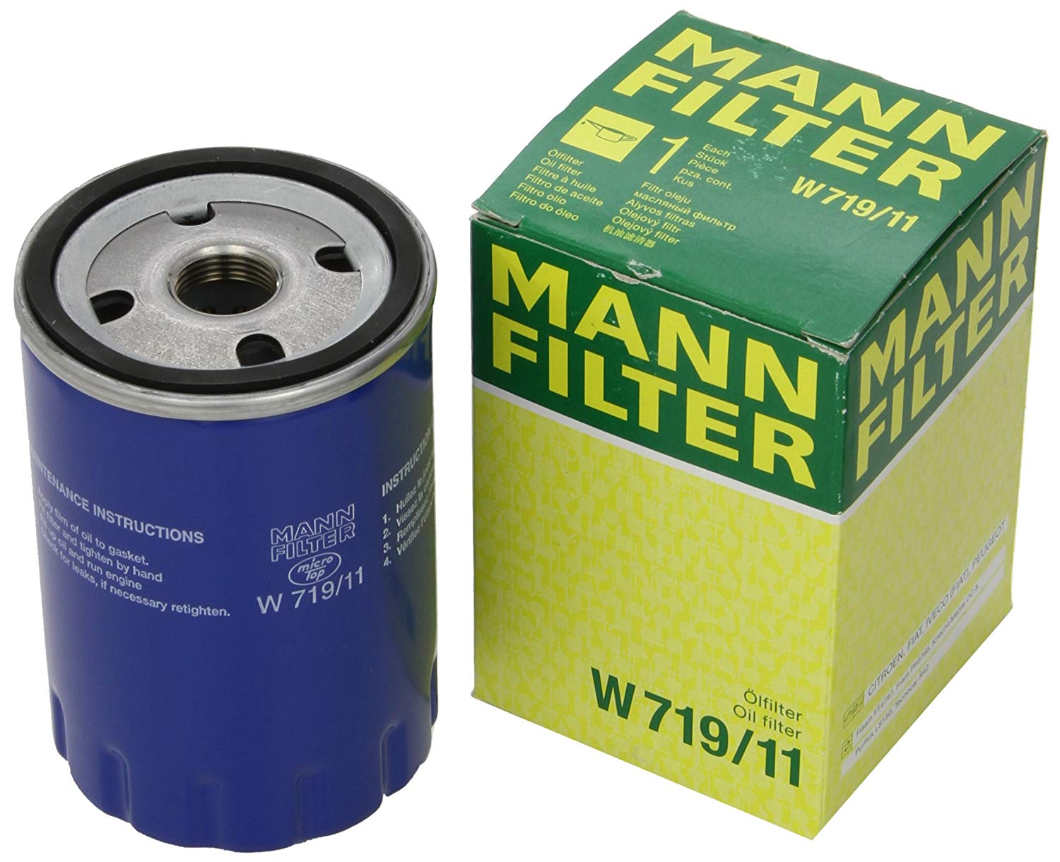MANN-FILTER Oil filter Mann and Hummel W71911