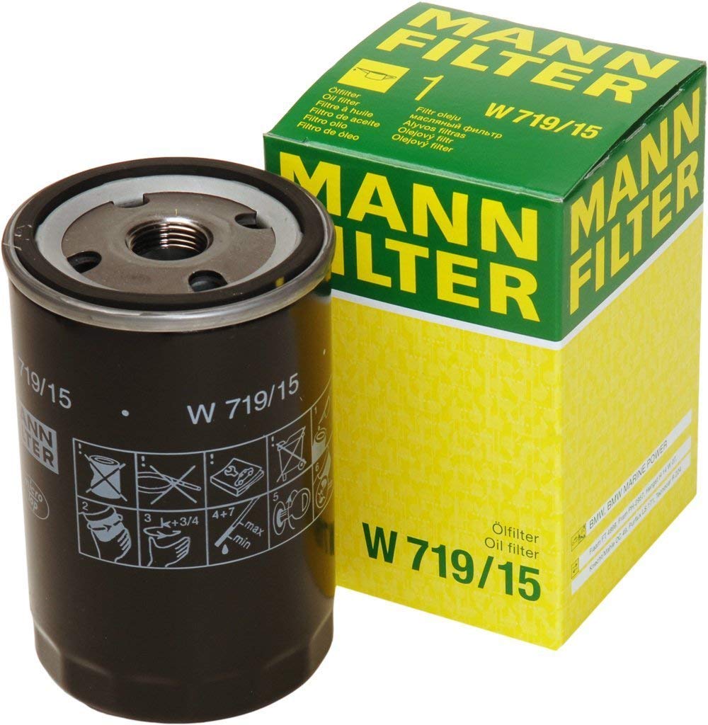 MANN-FILTER Oil filter BMW,CITROËN,BERTONE W 719/15 11421266773,11421287836,11421707779 Engine oil filter 11421761087,11429061198,5012556,5012651