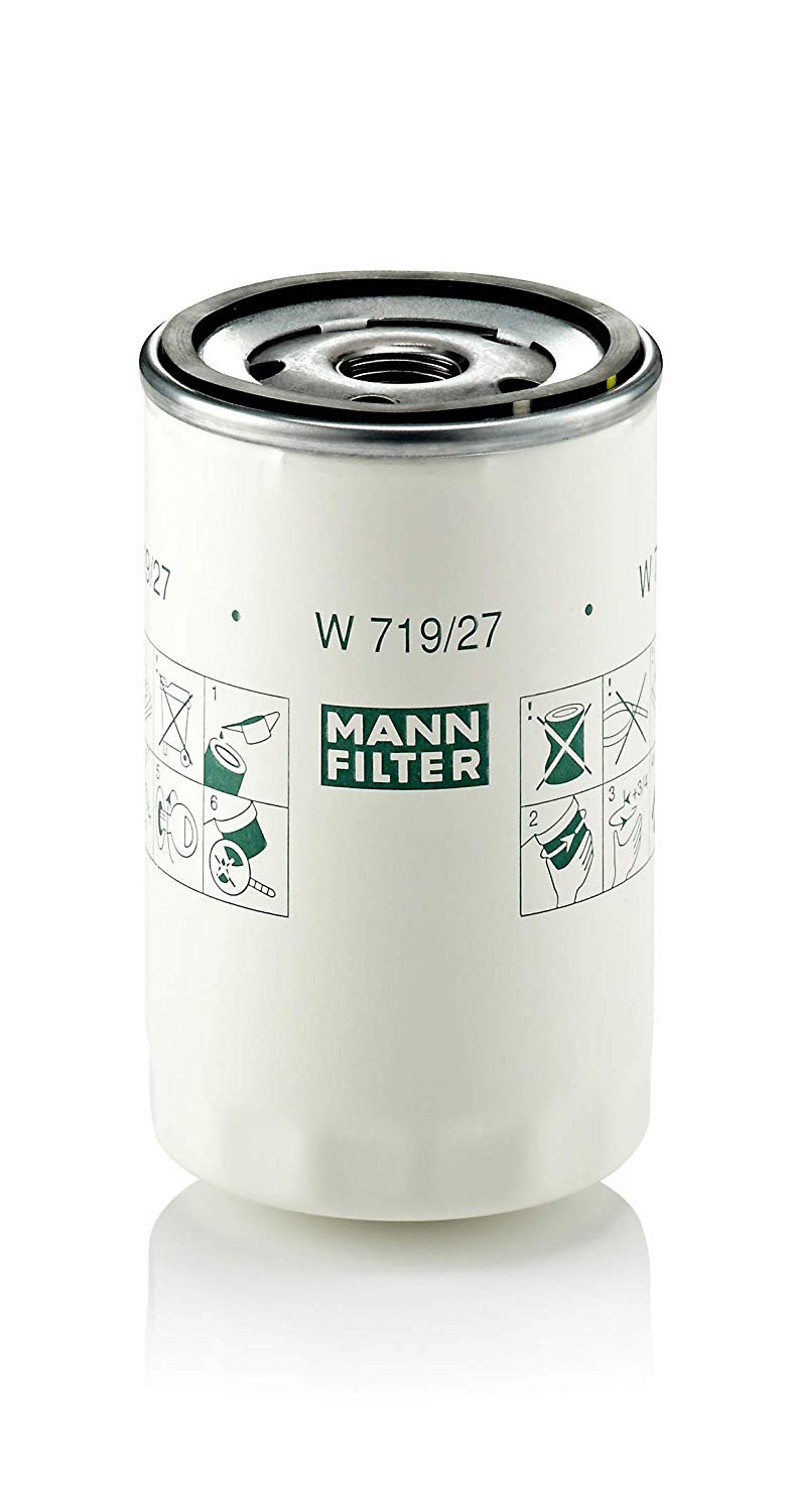 MANN-FILTER Oil filter FORD,MAZDA,JEEP W 719/27 04781452AA,04781452AB,04781452BB Engine oil filter 4781452AA,4781452BB,00K04781452BF,K04781452AB