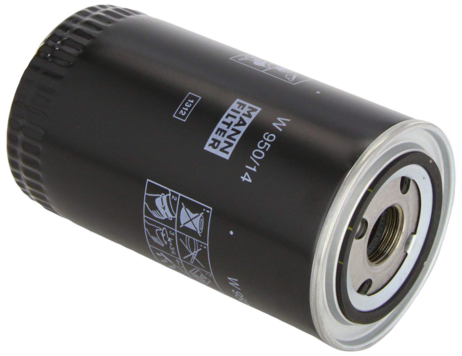 MANN-FILTER Oil filter Spin-on Filter W 950/14 Engine oil filter NISSAN,PICK UP (D21),PATROL Hardtop (K260),PATROL Hardtop (K160)