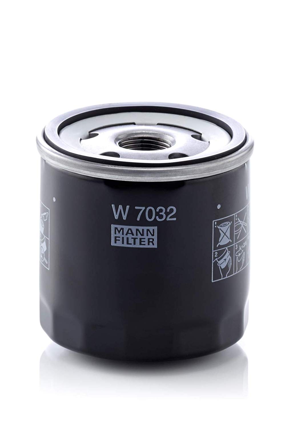 MANN-FILTER Oil filter MERCEDES-BENZ,RENAULT,NISSAN W 7032 6071800010,6071840225,A6071800010 Engine oil filter A6071840225,1520800Q1D,1520800Q1J
