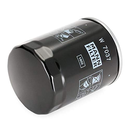 MANN-FILTER Oil filter Spin-on Filter W 7037 Engine oil filter SUBARU,FORESTER (SH),FORESTER (SJ),IMPREZA Schrägheck (GR, GH, G3),Legacy IV Kombi (BP)
