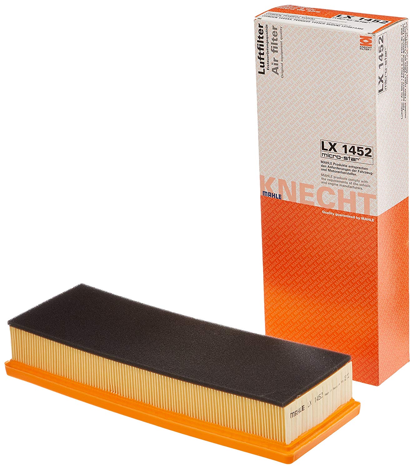 MAHLE ORIGINAL Air filter PEUGEOT,CITROËN,SUZUKI LX 1452 1420L7,1420R7,1444CP Engine air filter,Engine filter 1444FG,1444QP,1444TJ,1444X5,993258