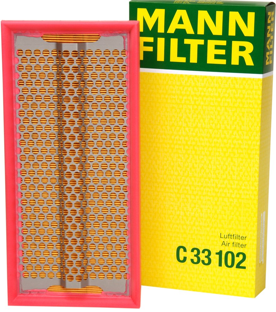MANN-FILTER Air filter Filter Insert C 33 102 Engine air filter,Engine filter MERCEDES-BENZ,Stufenheck (W124),SL (R129),E-Klasse Limousine (W210)