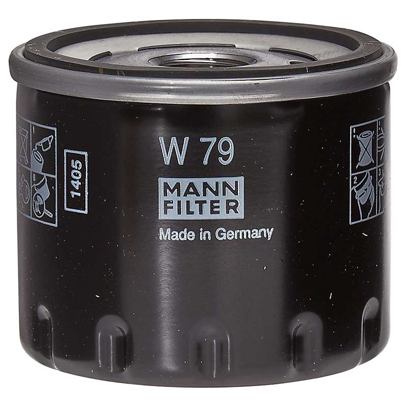 MANN-FILTER Oil filter OPEL,RENAULT,FIAT W 79 46337528,68439517AA,93181255 Engine oil filter 93198441,2811800310,A2811800310,1520800Q0D,1520800Q0G
