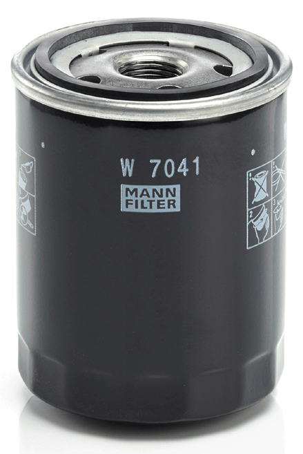 MANN-FILTER Oil filter FORD,NISSAN,SUBARU W 7041 1961451,5012551,5012575 Engine oil filter 5016955,5018353,5022799,YL4J6714AA,7984326,93156668