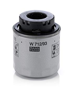 MANN-FILTER Oil filter VW,AUDI,SKODA W 712/93 03C115561B,03C115561J,L03C115561E Engine oil filter 03C115561B,03C115561C,03C115561E,L03C115561B