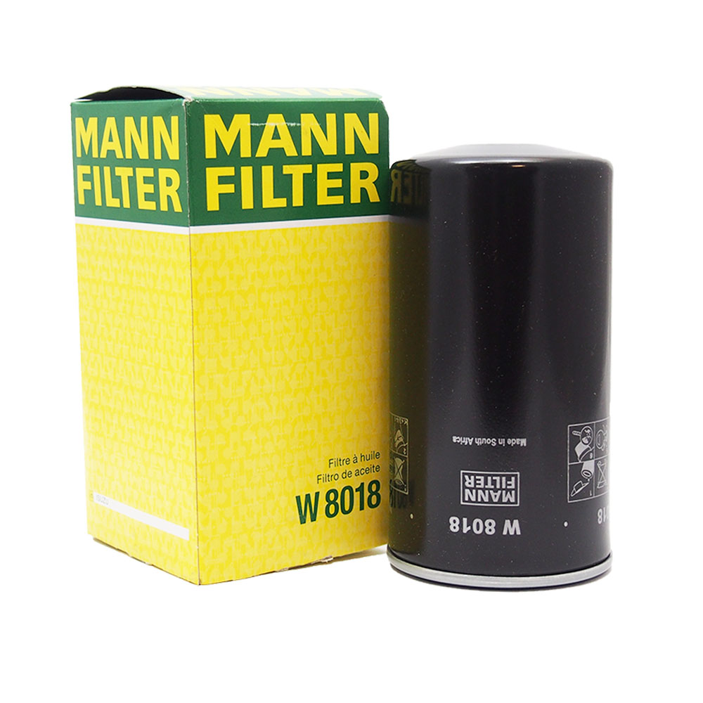 MANN-FILTER Oil filter Spin-on Filter W 8018 Engine oil filter ISUZU,D-Max I Pickup (TFR, TFS),D-Max I Pritsche / Fahrgestell (TFR, TFS)