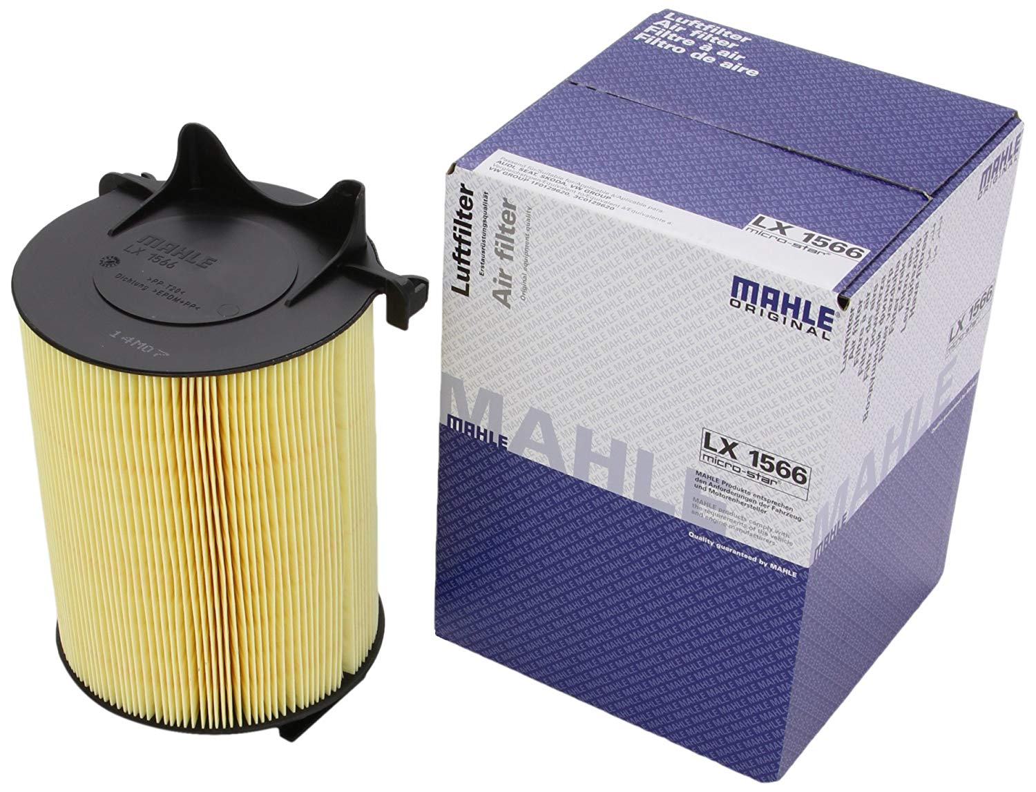 MAHLE ORIGINAL Air filter Filter Insert LX 1566 Engine air filter,Engine filter VW,AUDI,SKODA,Golf V Schrägheck (1K1),TOURAN (1T1, 1T2),GOLF VI (5K1)