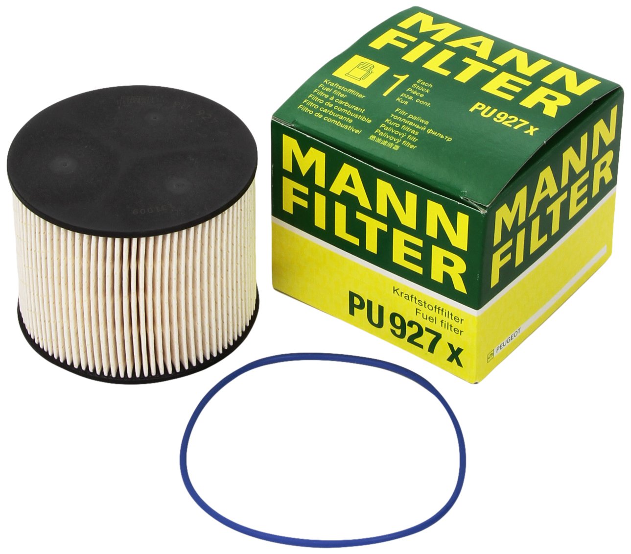 MANN-FILTER Fuel Filter FORD,FIAT,PEUGEOT PU 927 x 1611659180,1906A7,9467637280 1682001,1910545,2037668,9M5Q9176AA,1611659180,1906A7,SU001A0683