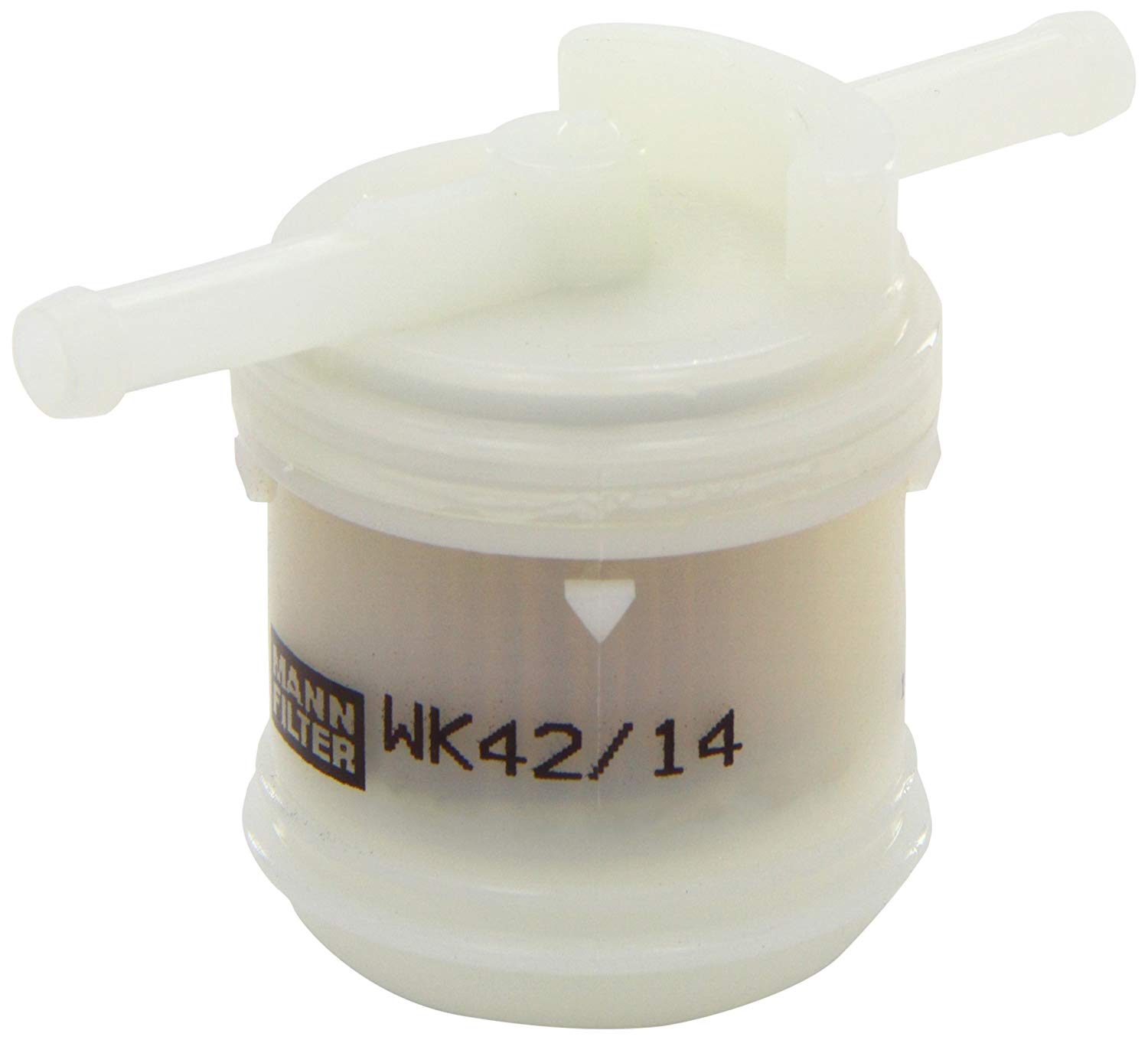 MANN-FILTER Fuel Filter In-Line Filter WK 42/14  MAZDA,SUBARU,ASIA MOTORS,323 III Hatchback (BF),626 III (GD),RX 7 I (SA),626 III Coupe (GD)