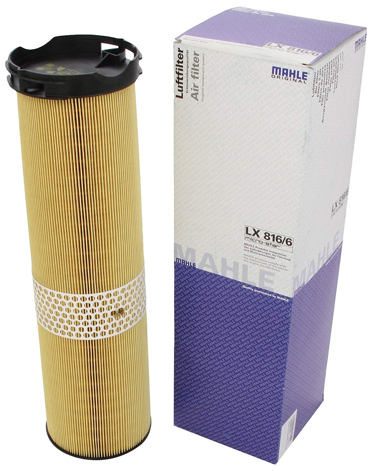 MAHLE ORIGINAL Air filter Filter Insert LX 816/6 Engine air filter,Engine filter MERCEDES-BENZ,E-Klasse Limousine (W211),E-Klasse T-modell (S211)