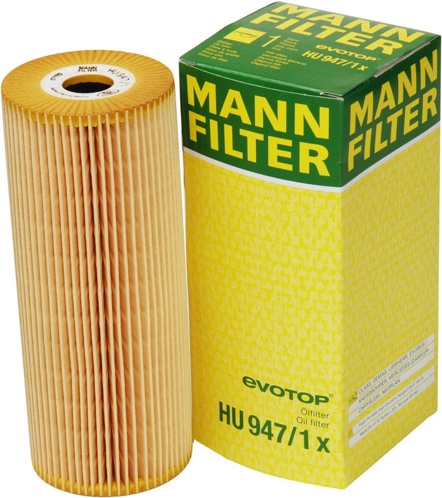 MANN-FILTER Oil filter MERCEDES-BENZ HU 947/1 x 0001336332,01335300,01336330 Engine oil filter 01336331,13113774,76001700,560282808,7004125,0011844225