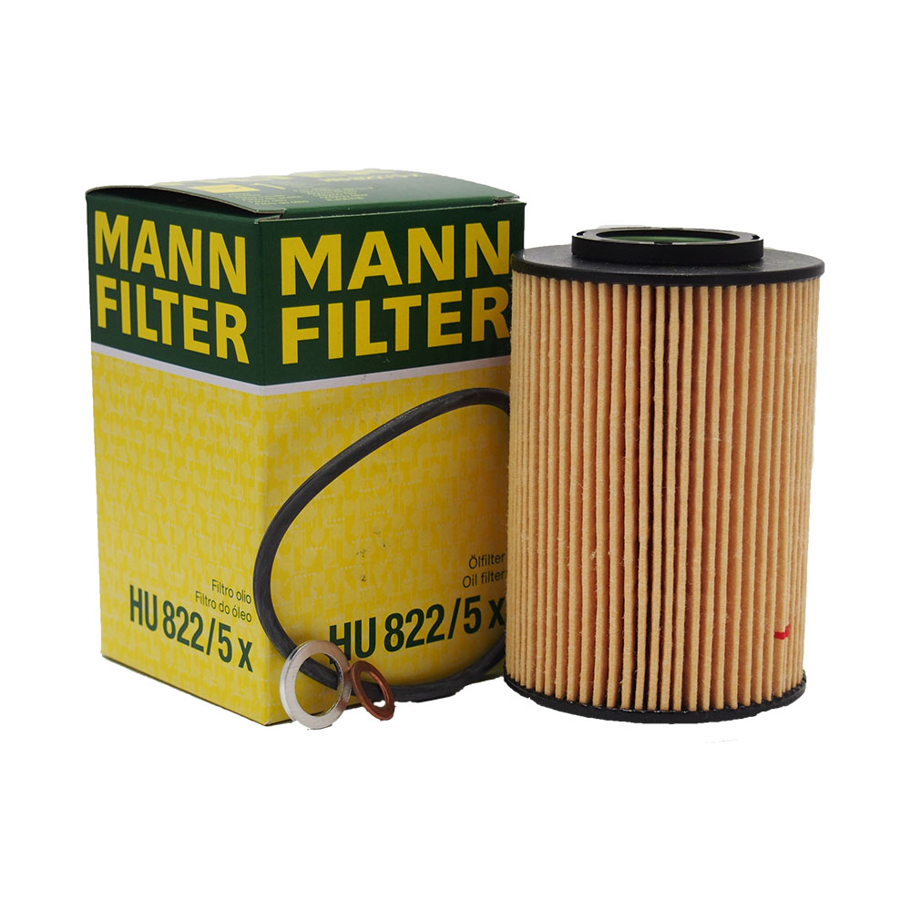 MANN-FILTER Oil filter Filter Insert HU 822/5 x Engine oil filter HYUNDAI,KIA,i30 (FD),i30 CW (FD),TUCSON (JM),SANTA FÉ II (CM),SONATA V (NF)