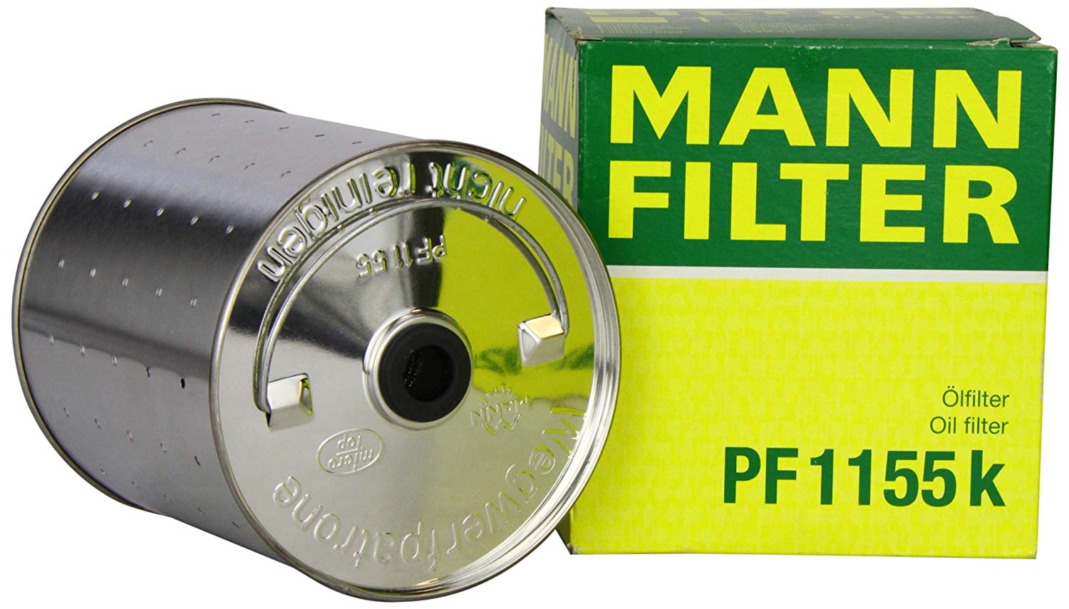MANN-FILTER Oil filter Filter Insert PF 1155 k Engine oil filter MERCEDES-BENZ,T2/L Kasten/Kombi,HECKFLOSSE (W110),T2/L Pritsche/Fahrgestell