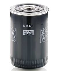 MANN-FILTER Oil filter MITSUBISHI,FUSO (MITSUBISHI) W 9069 1269907,1949983,QY010015 Engine oil filter 2446R332D11,2446R332D12,2446R332D12P,2451U3431