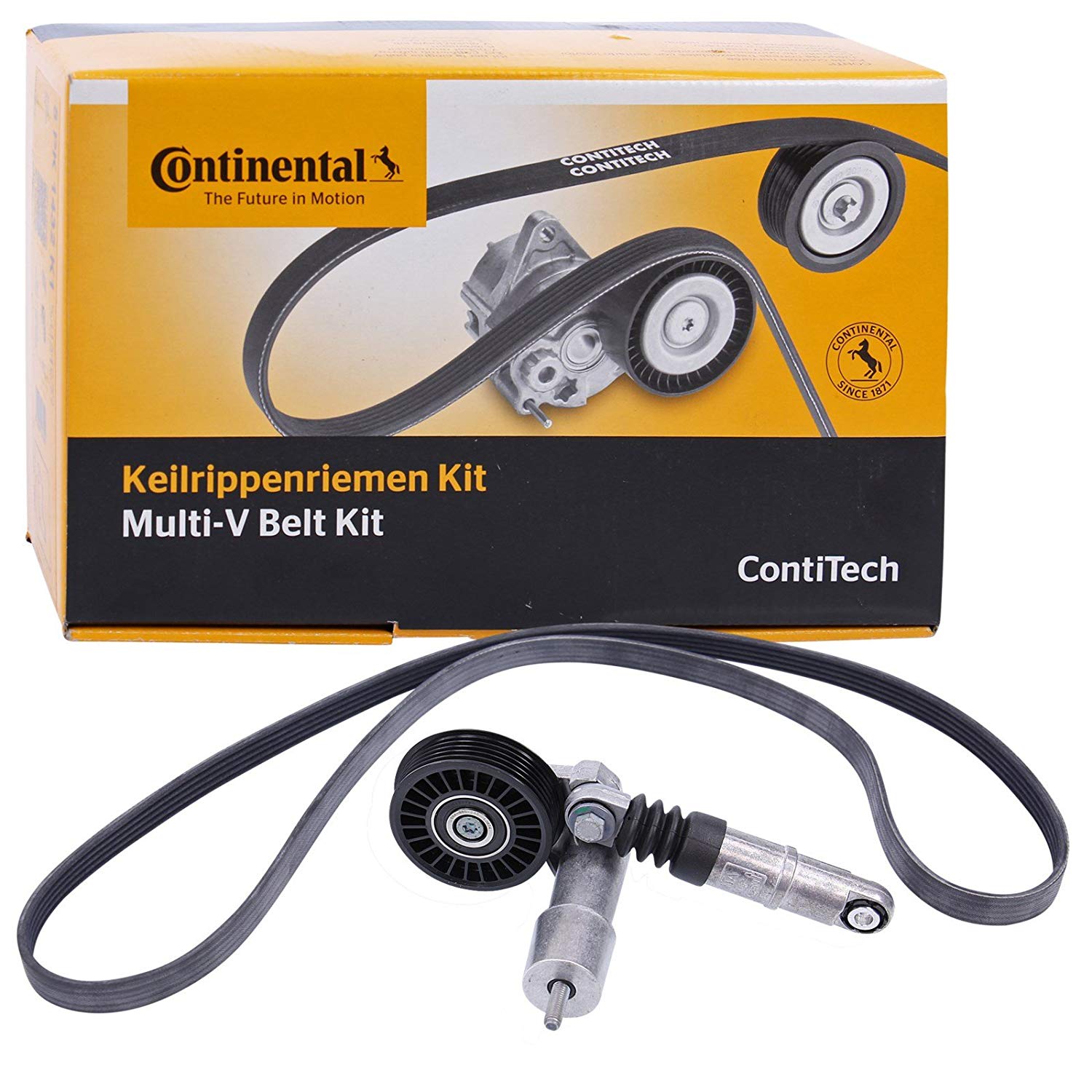 CONTITECH V-ribbed belt set 5PK1432K1 Serpentine belt kit,Auxiliary belt kit VW,AUDI,SKODA,Golf IV Schrägheck (1J1),PASSAT Variant (3B6)